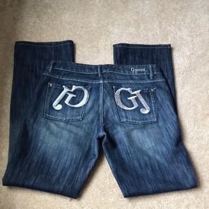 Guess Jeans with Silver Pocket GJ Logo